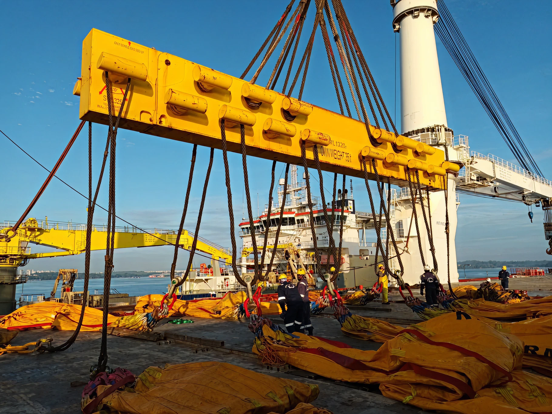 2200T Water Bag Load Test